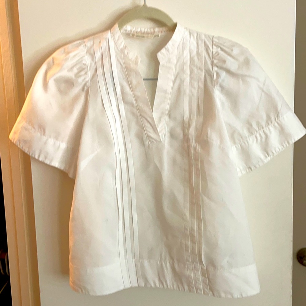 Closet staple white blouse